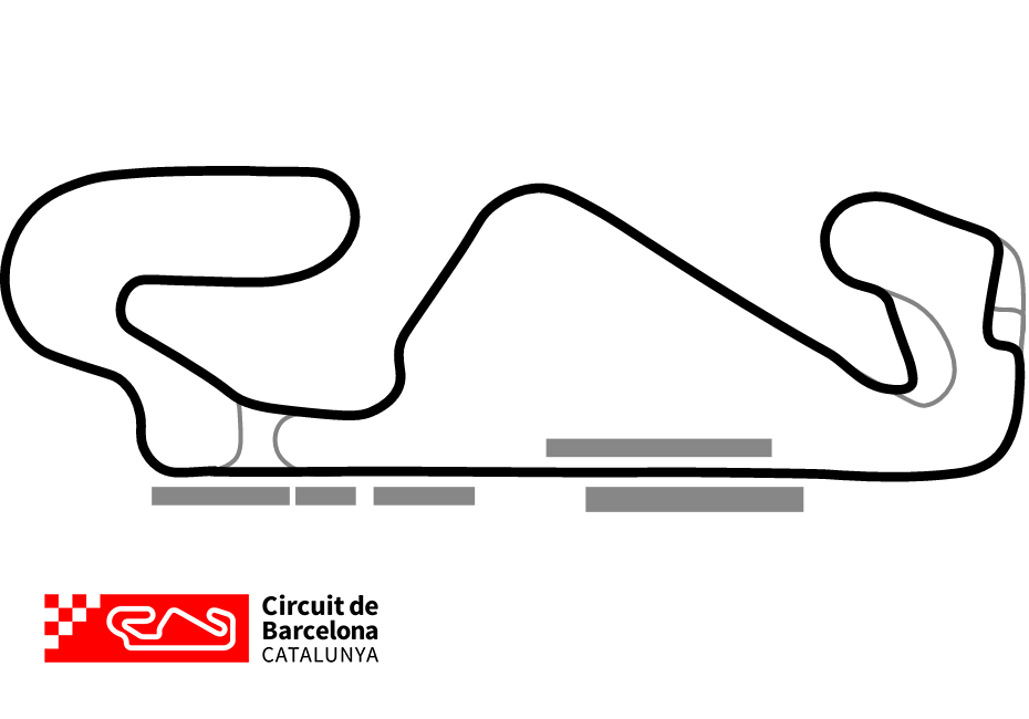 Circuit de Barcelona Track Map