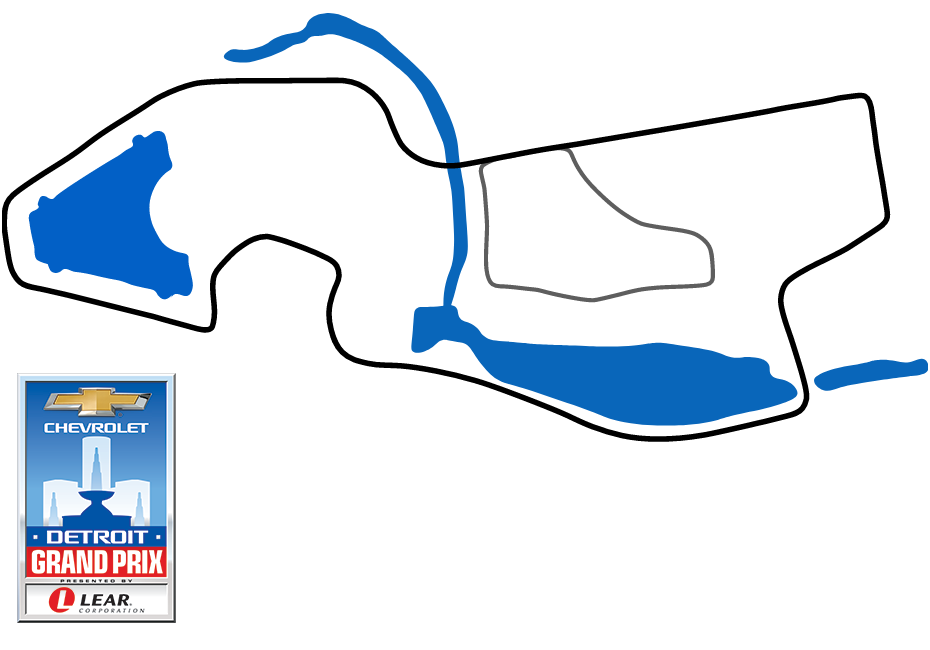 Detroit Track Map